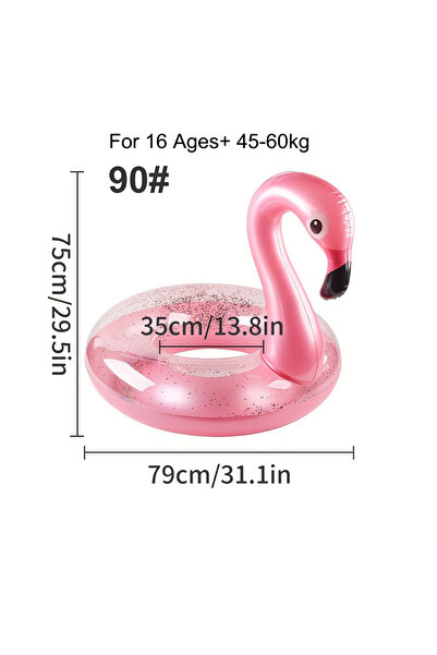 choice2 Flamingo 90 Flamingo Inflatable Pool Floats for Adults, Summer Beach ...