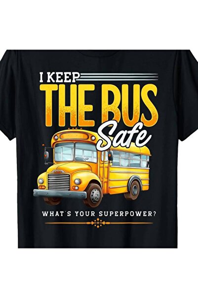 212Wear تي شيرت بطبعة 'Aide Saying, Attendant, Funny School Bus Monitor'