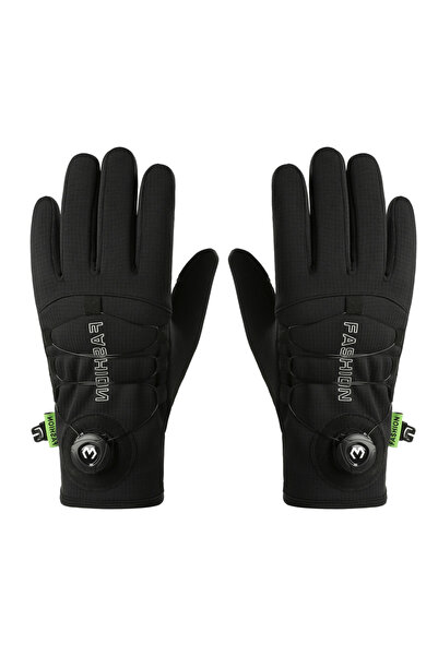 Choice1 L black Winter Cycling Gloves Anti-Slip Touch Screen Thermal Gloves C...