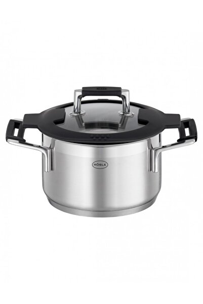 rösle Oala inalta ROSLE Silence Pro, 16cm, 1,9l, inox, capac cu functie de sc...