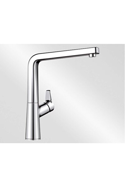 Blanco Avona Chrome Μπαταρία Κουζίνας με Περιστρεφόμενο Ρουξούνι
