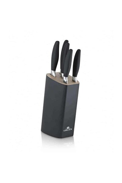 Gerlach Set 5 cutite de bucatarie, Gerlach, Otel, Negru
