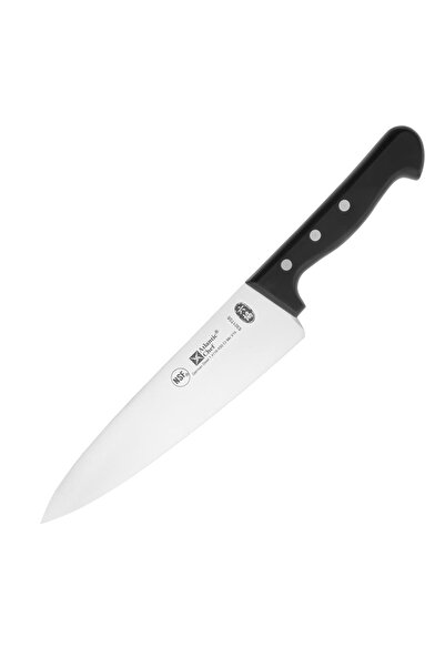 OEM Cutit de bucatarie Atlantic Chef, 21cm, otel, negru/argintiu