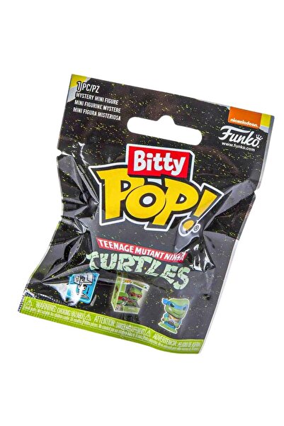 Funko Bitty Pop Singles Teenage Mutant Ninja Turtles Tek Sürpriz Paket / Rast...