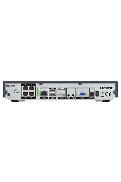 Strong NVR καταγραφικό NVR1080-4P, 8MP/4K, H.265+, 4 PoE κανάλια
