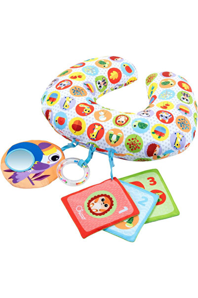 Chicco Pernă-jucărie pentru tummy time cu animăluțe, 2-9 luni