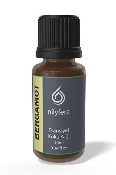 nilyfera Premium Bergamot Esansiyel Koku Yağı 10 ml - Buhurdanlık, Difüzör, Çamaşır, Mum ve Temizlik Esansı