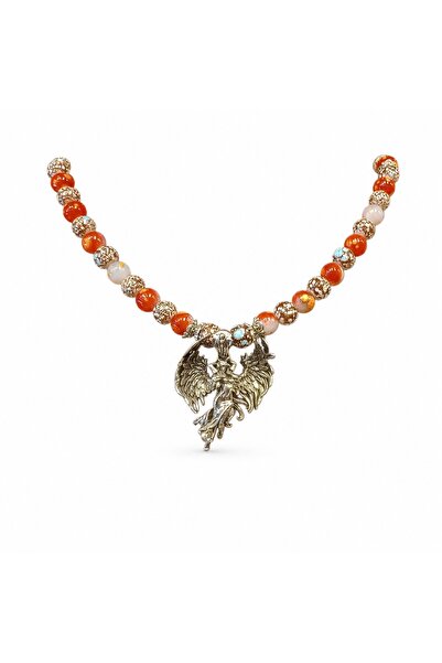 MİLALAZO Vintage Gothic Bohemian Bead Necklace