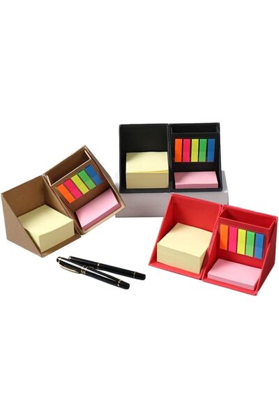 HXD Zoomlion Multi-Purpose Storage Organizer with Adhesive Sticky Notes - for...
