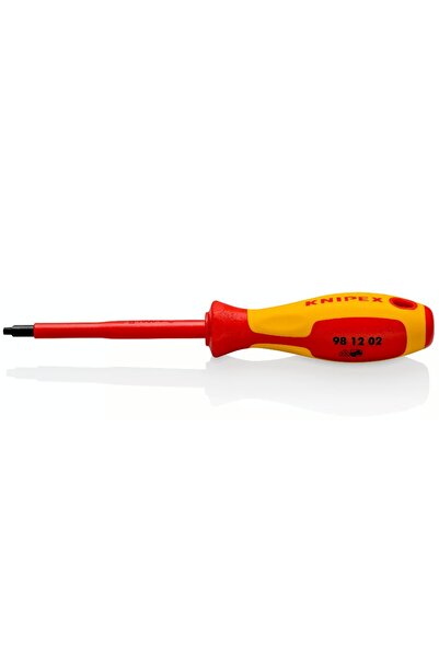 Knipex Επαγγελματικό Μονωμένο Κατσαβίδι Τετράγωνο 98 12 02 - 1000V VDE Robert...