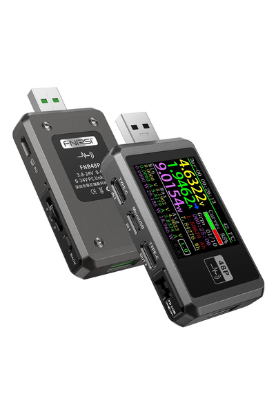 FNIRSI USB tester φόρτισης FNB48P, USB/micro USB/USB-C