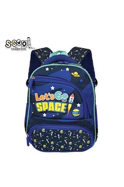 S COOL Rucsac de grădiniță, 30x25x14 cm, LET’S GO TO SPACE - S-COOL