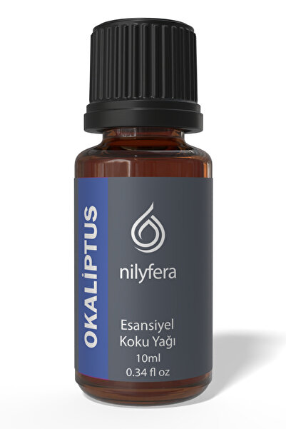 nilyfera Premium Okaliptüs Esansiyel Koku Yağı 10 ml - Buhurdanlık, Difüzör, Çamaşır, Mum ve Temizlik Esansı