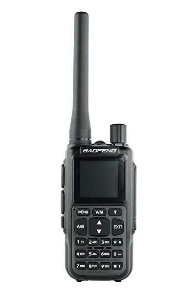 BAOFENG ασύρματος πομποδέκτης MINI-5, UHF/VHF, 5W/2W, μαύρος
