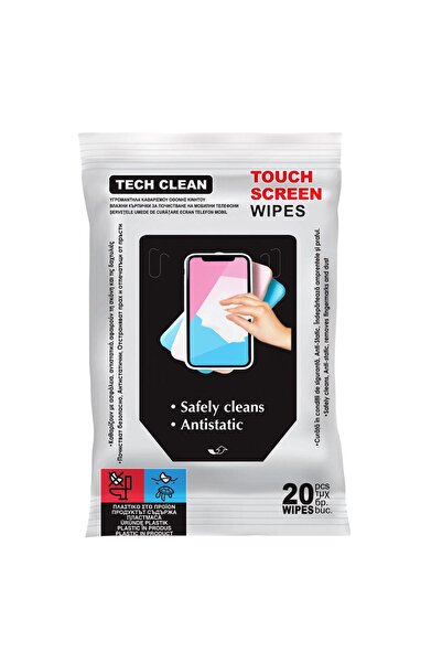 Z Store Șervețele Tech Clean pentru ecrane mobile - 20 bucăți