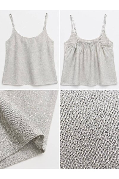 NEW STATION Remoda Strappy Glittery Blouse
