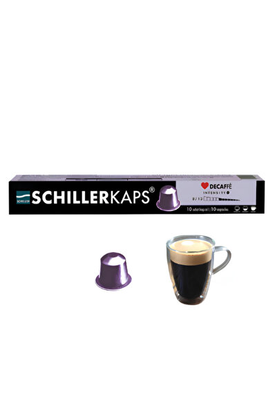 Schiller Kaffeerösterei Schillerkaps Decaf (Caffeine-Free) Capsule Coffee (10...