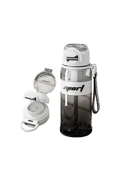 Tradesor Φορητό παγούρι πλαστικό - 800ml - 616298 - White