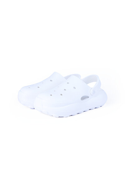 PUXI Slip-On Sandals - White