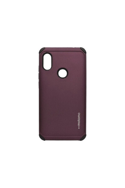 OEM Ανθεκτική Θήκη Πλάτης Σιλικόνης Μπορντό (Xiaomi Note 6 Pro)