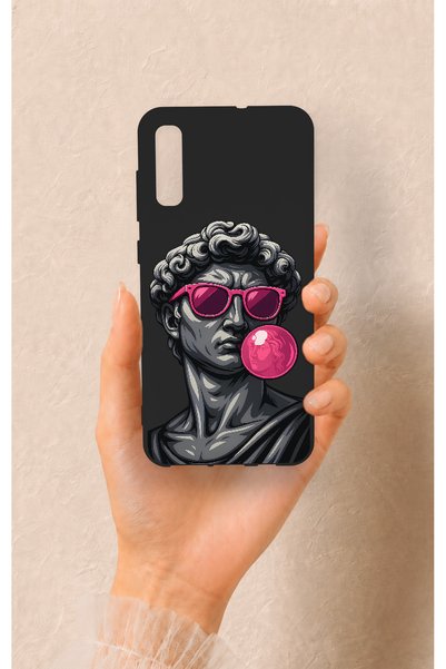 Vip Case Samsung A70 Compatible Pop David Patterned Silicone Case