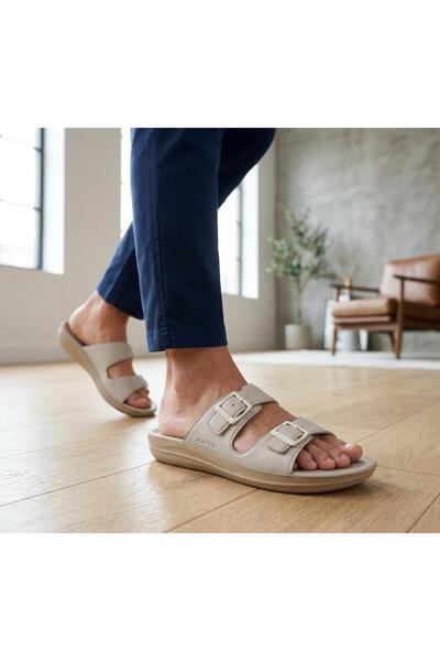 Ceyo 9891-1 Men's Anatomical Hajj and Umrah Slippers