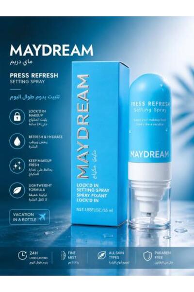 MAYDREAM Makeup Setting Spray 1 Pc of Maydream (Maydream Press Refresh Settin...