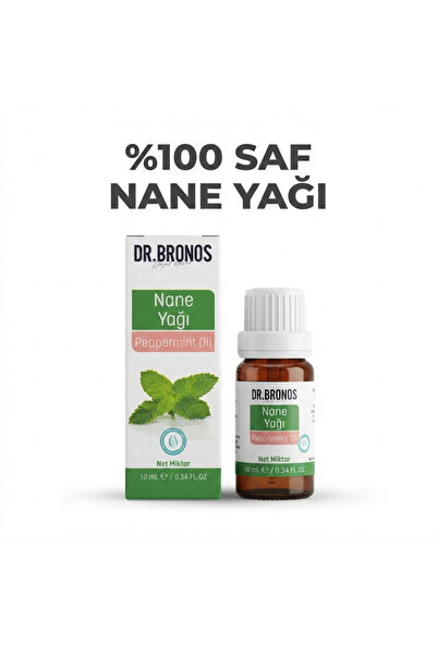 Dr.Bronos Hmd Herbal 100% Pure Peppermint Oil 10 Ml-Natural Food Flavoring an...