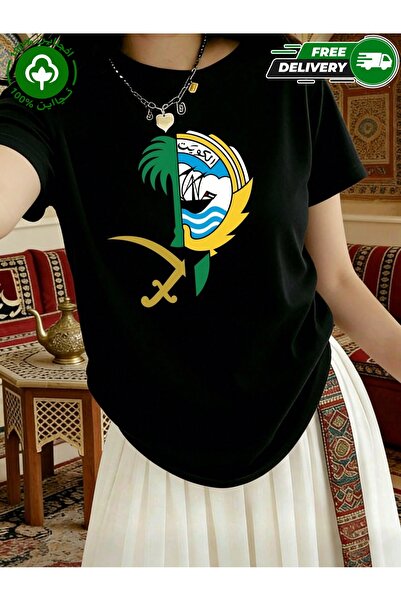 YHDZ تيشيرت نسائي كاجوال من قطن 100%، نسيج قابل للتنفس، قابل للغسل في الغسالة