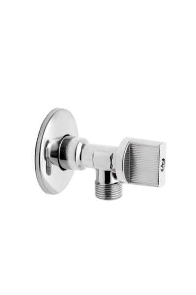 FERRO Angle Valves Z1212K Γωνιακός διακόπτης ροής 1/2x1/2" Χρώμιο