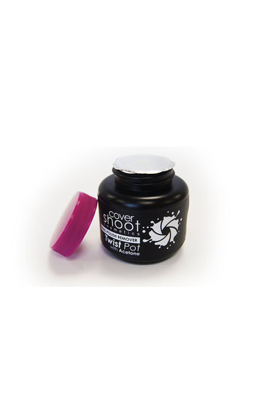 COVER SHOOT Twist Pot Αφαιρετικό Βερνικιού Νυχιών με Ακετόνη 50ml
