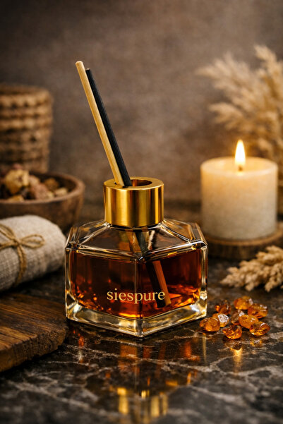 SİESPURE Amber Çubuklu Oda Kokusu 50 ml