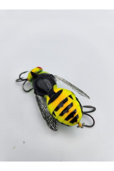 Megsaydin Arı Görünümlü Su Üstü Sahte Balık 6 cm 9 gr – Topwater Yapay Yem | ...