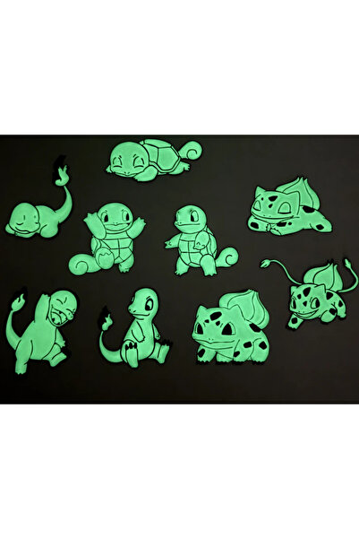 Umut's Glow-In-The-Dark Pokémon Series Wall Decoration