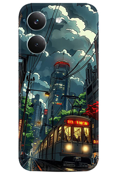 Kılıfland Xiaomi Poco X8 Pro Uyumlu Kılıf Boutique Baskılı Resimli Train Pcod...