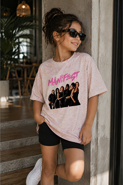 MASİON VESSAİRE Manifest Team Printed Children's Summer T-Shirt Cotton