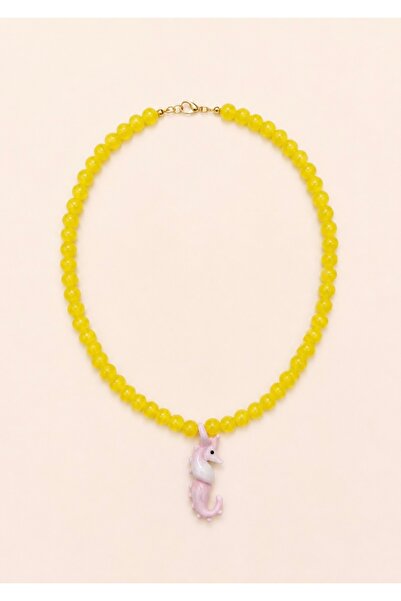 Elvia Atelier Murano Denizatı Cam Kolye