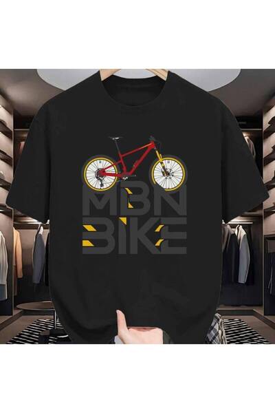 212Wear MBN BIKE Short-sleeved T-shirts, Fashionable Trendy Printed Men's Bot...