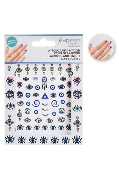 Jumbo Set stickere decorative pentru unghii – manichiură creativă în câteva m...