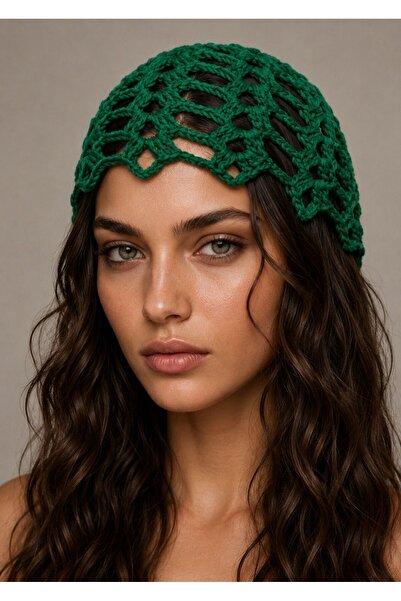 Cherry Butik Knitted Bandana Beanie