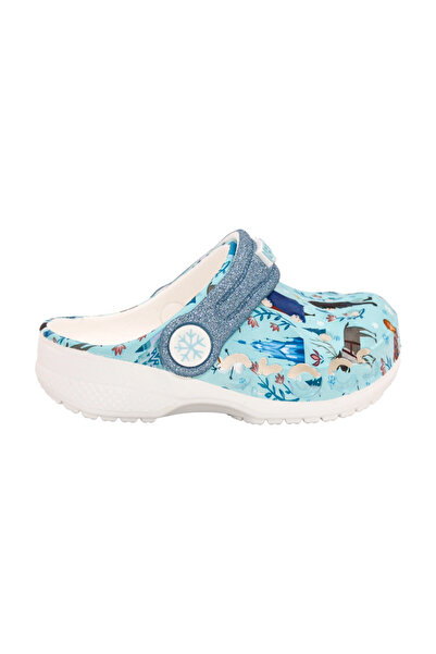 Crocs فروزن بايا 210353-90H شبشب للأطفال باللون الأزرق من جاست ستيب
