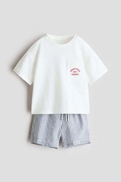 H&M 2-pack T-shirt and shorts set