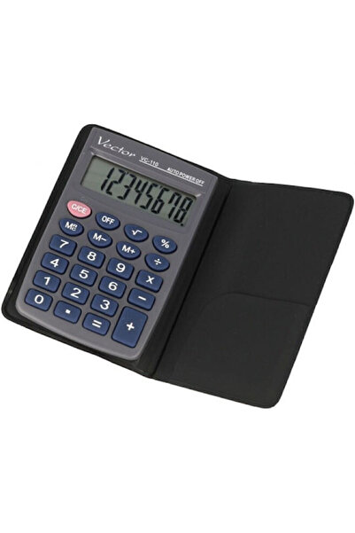 Vector Calculator de buzunar, gri, 1 bucată, Cod: K-VVC110III