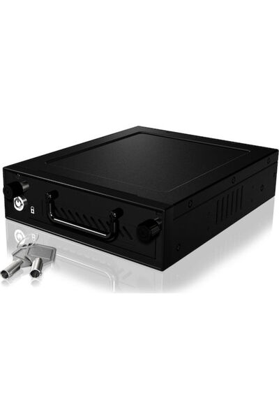 ICY BOX Suport intern mobil pentru HDD-uri SATA și SAS Negru (IB-148SSK-B)