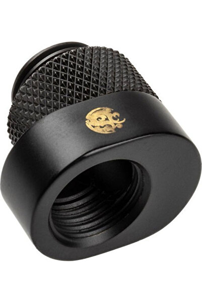 Bitspower Extensie X-cross Offset Carbon Negru