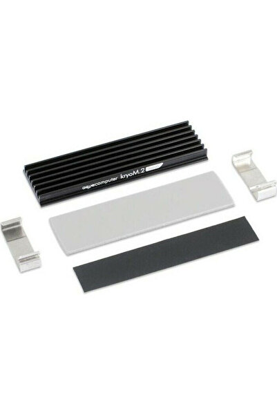 Aqua Computer Radiator pasiv micro kryoM.2 transparent pentru răcirea SSD-uri...