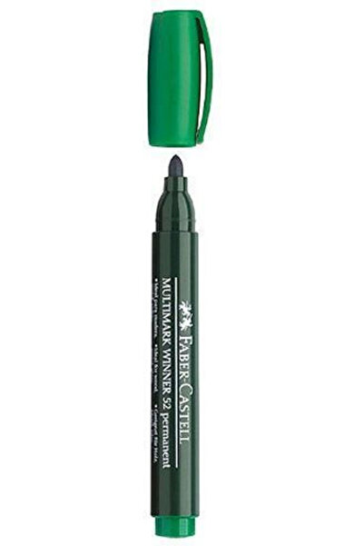Faber Castell Marker permanent Faber-Castell verde