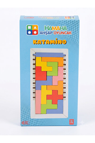 Hamaha Oyuncak Katamino Wooden Brain Teaser - Geometric Blocks Logic and Deve...