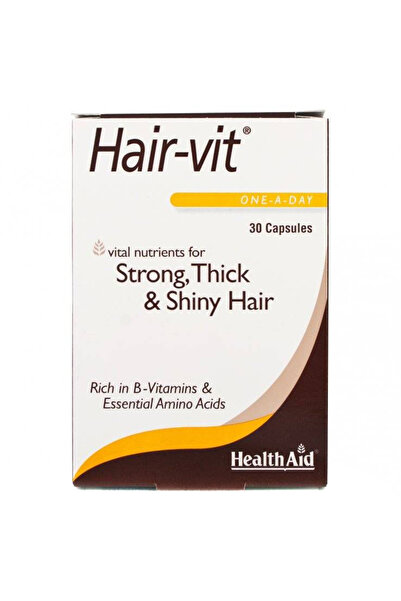 Health Aid Hair-Vit Κάψουλες 90 Μπλίστερ