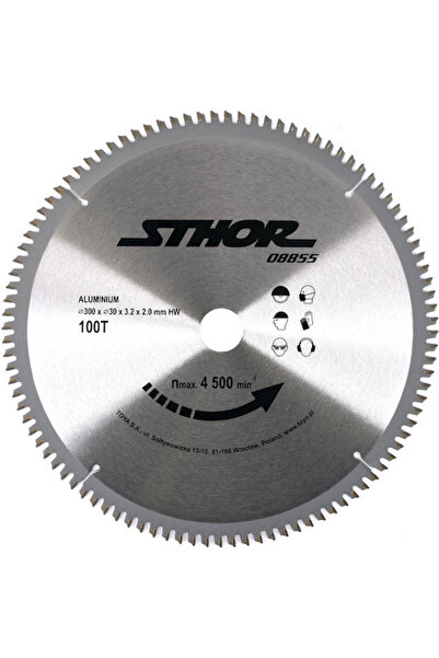Sthor Disc de tăiere pentru lemn, diametru 300mm, cu 100 de dinți, 1 bucată